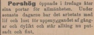 SYDHALLAND – 7 juni 1900 (forts.)