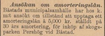 KRISTIANSTADSBLADET – 14 juli 1900