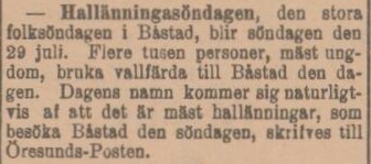 ÖRESUNDSPOSTEN – 19 juli 1900