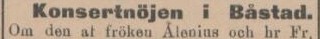 SYDHALLAND – 26 juli 1900