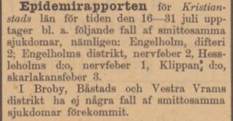 HELSINGBORGS DAGBLAD – 8 augusti 1900