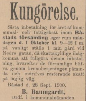 ÅBY-ÅSTORPSTIDNINGEN – 29 september 1900