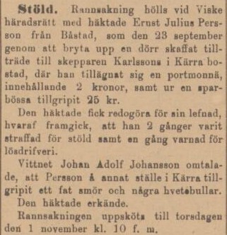 VARBERGSPOSTEN – 16 oktober 1900