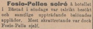 SYDHALLAND – 27 november 1900