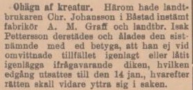 HELSINGBORGSPOSTEN SKÅNE-HALLAND – 28 november 1900