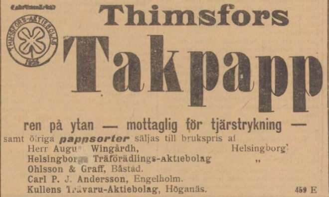 ENGELHOLMSPOSTEN – 4 december 1900