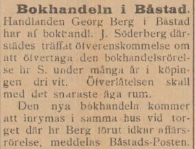 ÅSTORPSPOSTEN SKÅNE-SMÅLAND – 12 januari 1901