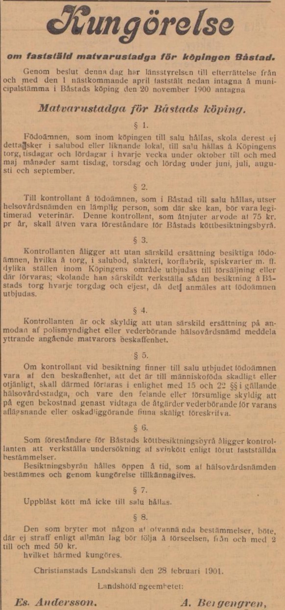 ÅBY-KLIPPANS TIDNING – 16 mars 1901 (forts.)