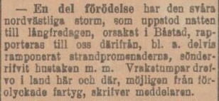 ÖRESUNDSPOSTEN – 9 april 1901