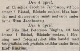 POST- OCH INRIKES TIDNINGAR – 23 maj 1901 (forts.)