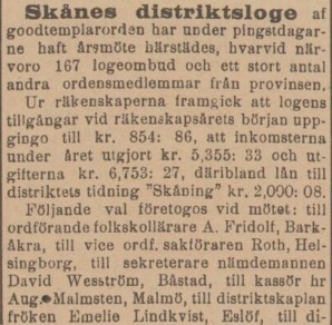 FOLKETS TIDNING – 28 maj 1901