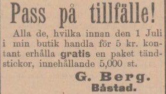 ÅBY-ÅSTORPSTIDNINGEN – 11 juni 1901
