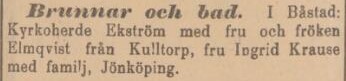 JÖNKÖPINGSPOSTEN – 26 juni 1901