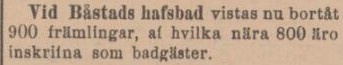 KRISTIANSTADS LÄNS TIDNING – 23 juli 1901