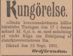ÅBY-ÅSTORPSTIDNINGEN – 14 september 1901
