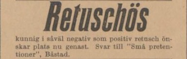 SKÅNSKA DAGBLADET HYRES- OCH PLATSLISTA – 22 november 1901