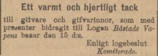 HÖGANÄSPOSTEN – 24 december 1901
