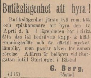 SYDHALLAND – 18 januari 1902 (forts.)