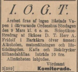 SYDHALLAND – 1 mars 1902 (forts.)