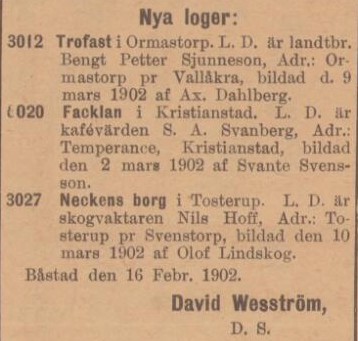 SKÅNING – 21 mars 1902 (forts.)