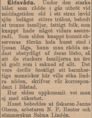 ENGELHOLMS TIDNING – 22 april 1902