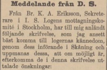 SKÅNING – 27 juni 1902