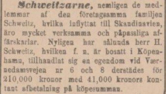 SKÅNSKA AFTONBLADET – 10 februari 1885